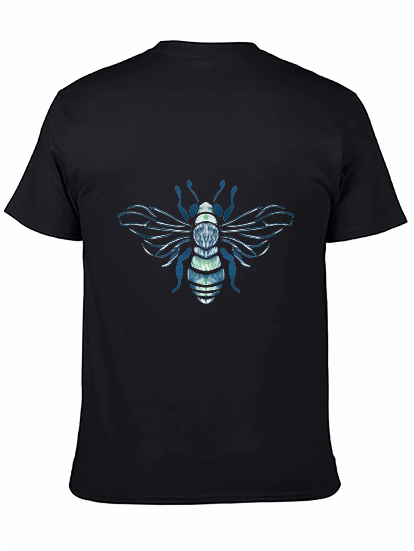 Bee Graphic Tee - Stylish Embroidered Design