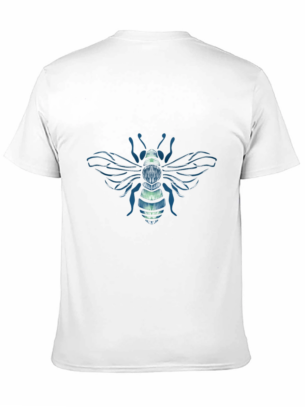 Bee Graphic Tee - Stylish Embroidered Design