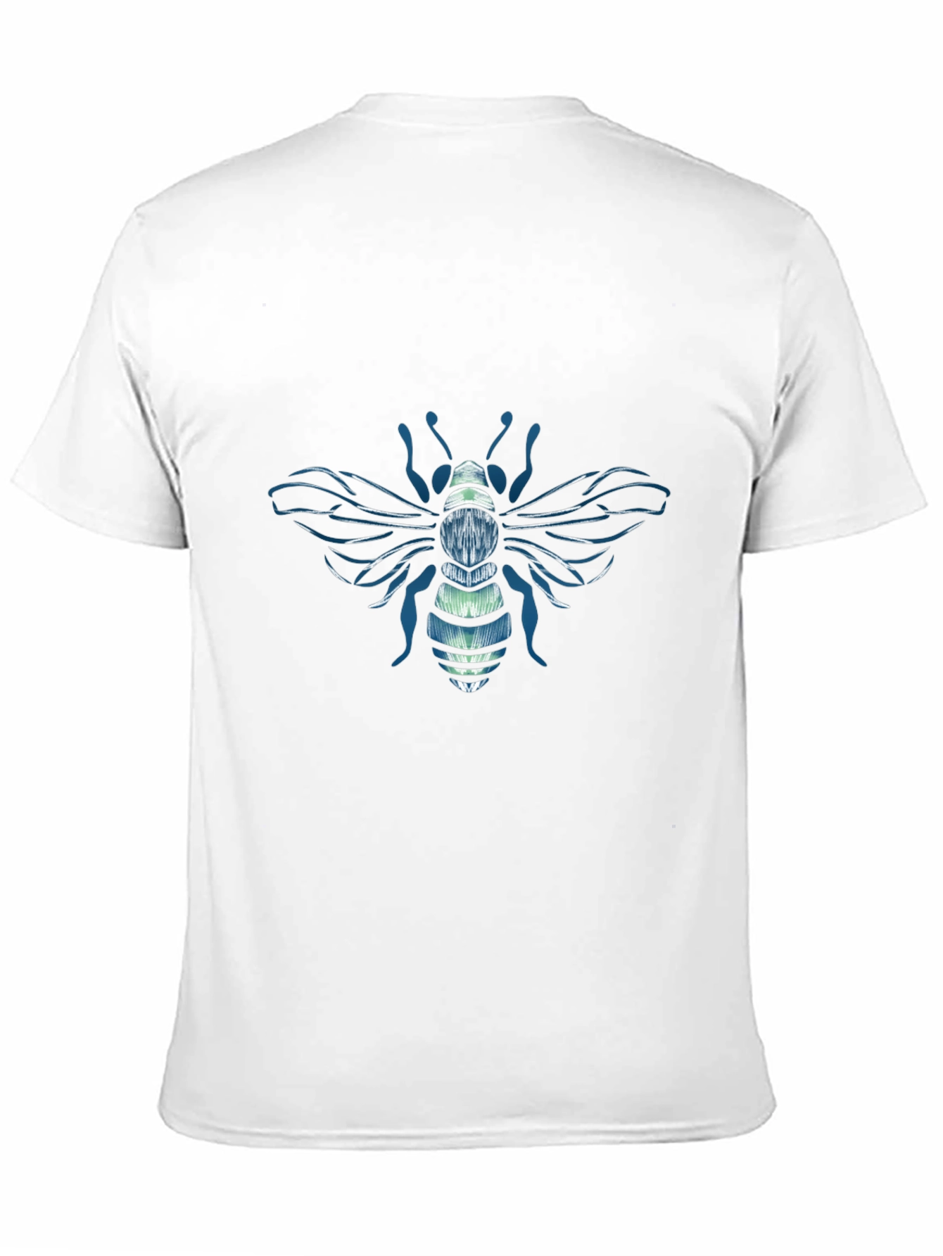 Bee Graphic Tee - Stylish Embroidered Design