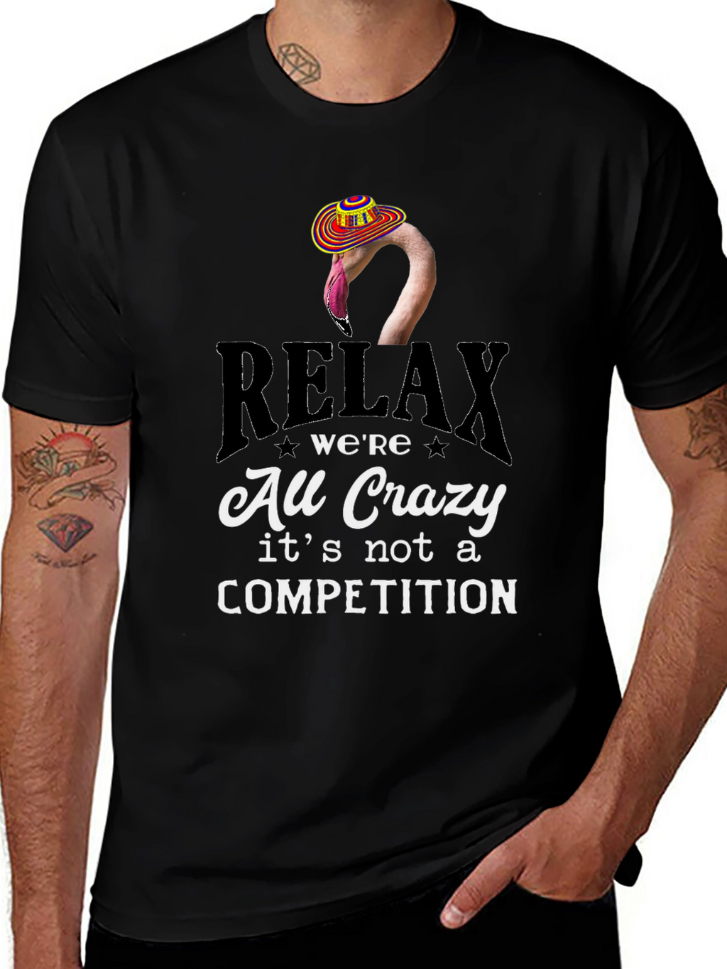 Relax Were All Crazy T-Shirt