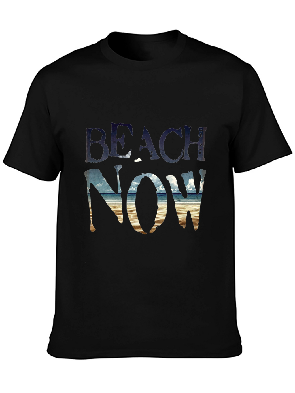 Beach Now Graphic T-Shirt - Black