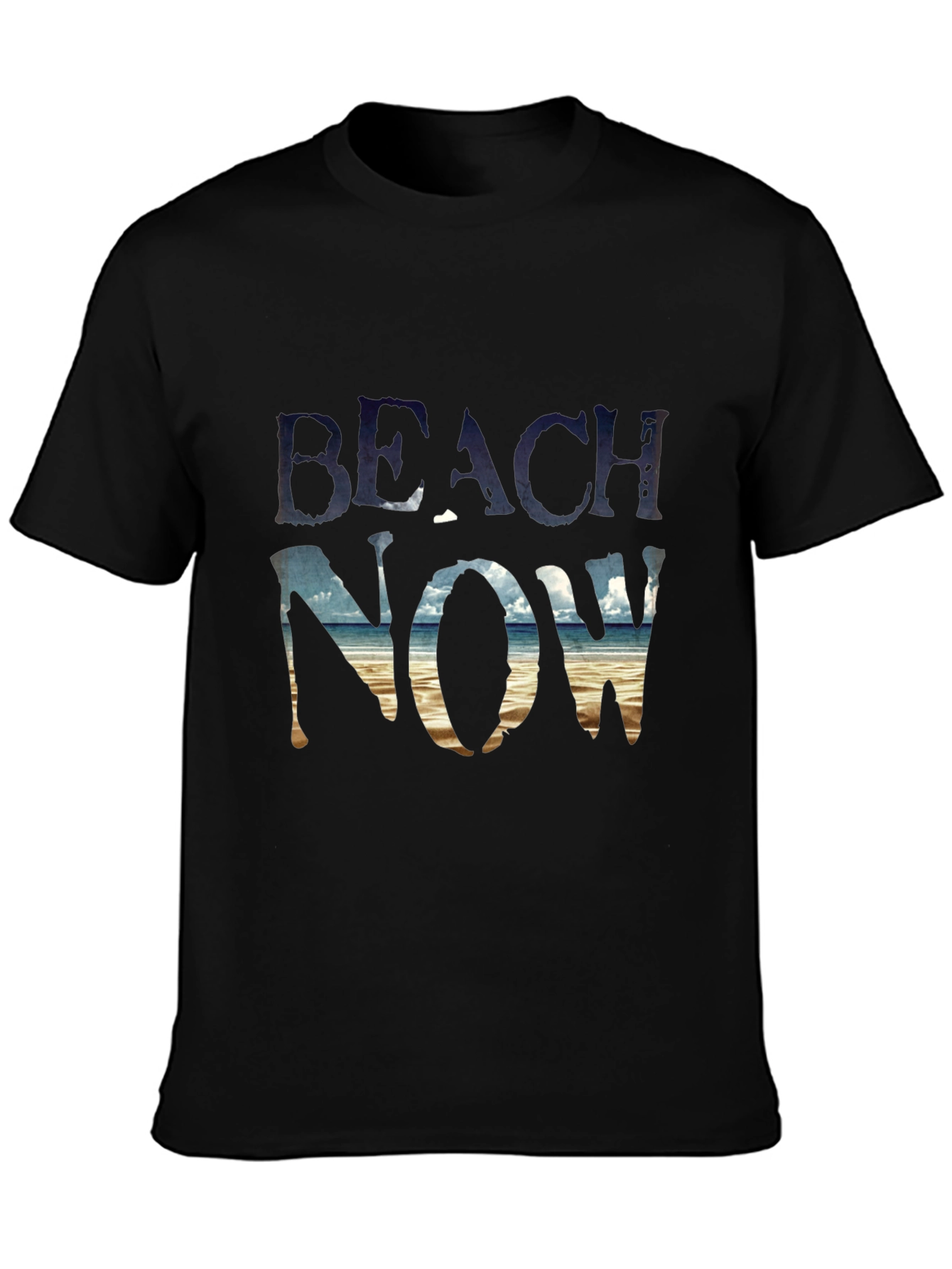Beach Now Graphic T-Shirt - Black