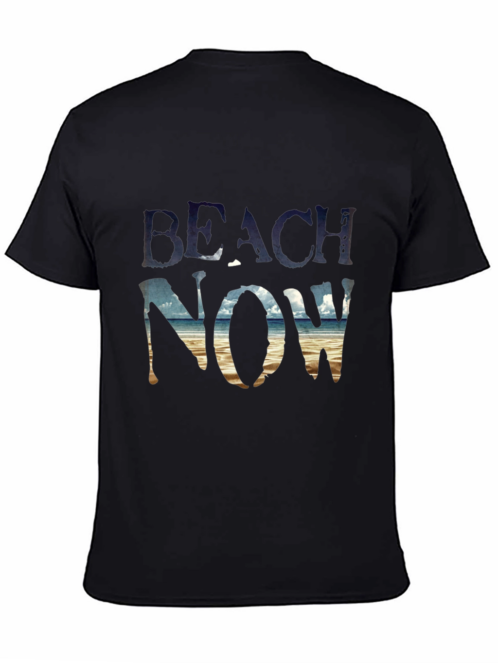 Beach Now Graphic T-Shirt - Black