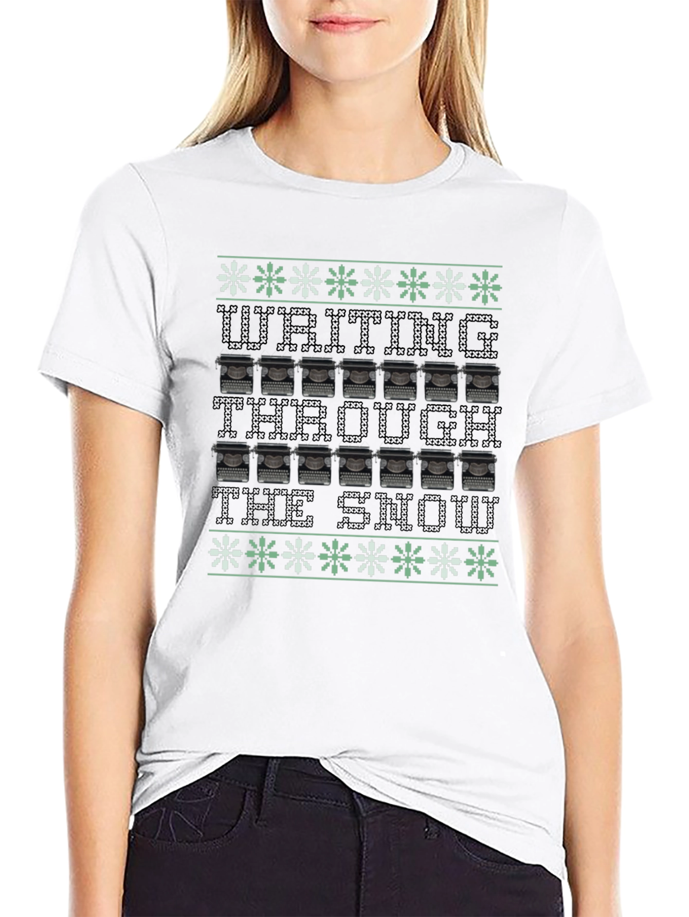 Writing Through The Snow Graphic Tee