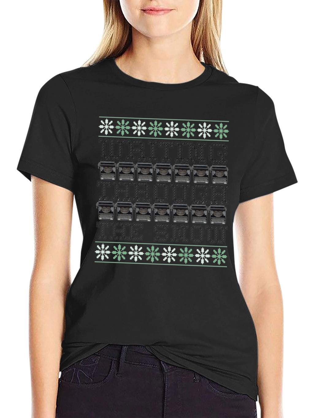 Writing Through The Snow Graphic Tee
