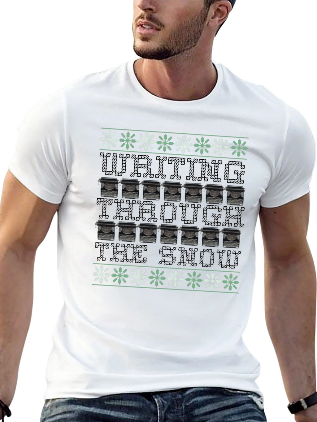 Writing Through The Snow Graphic Tee