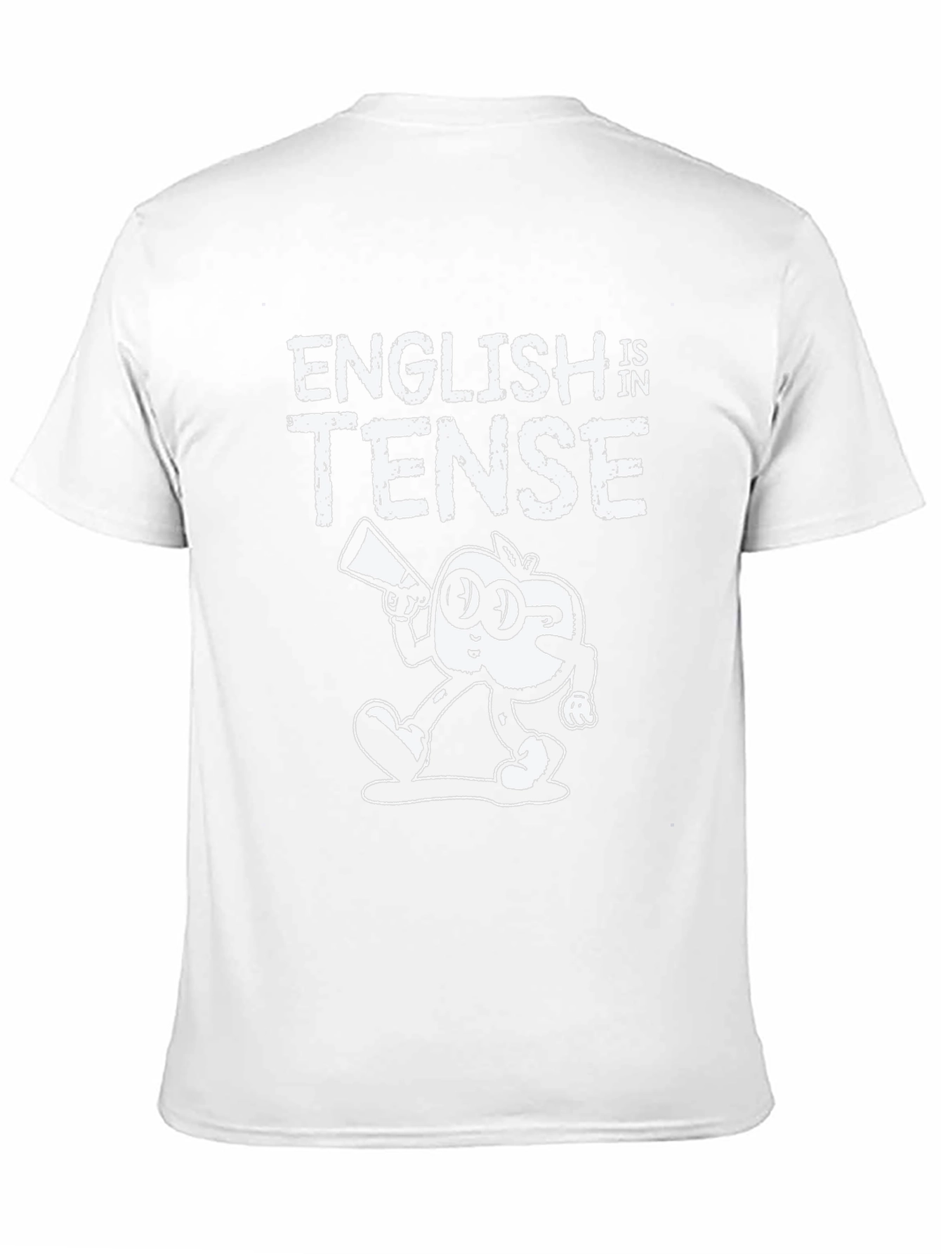 English is Tense Graphic Tee