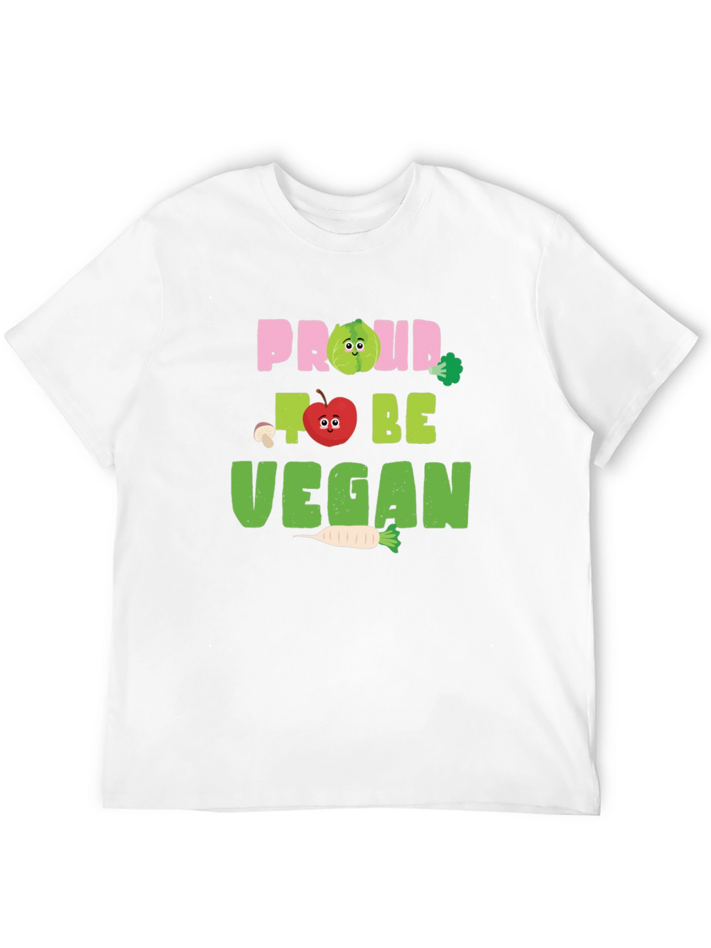 Proud To Be Vegan Graphic T-Shirt