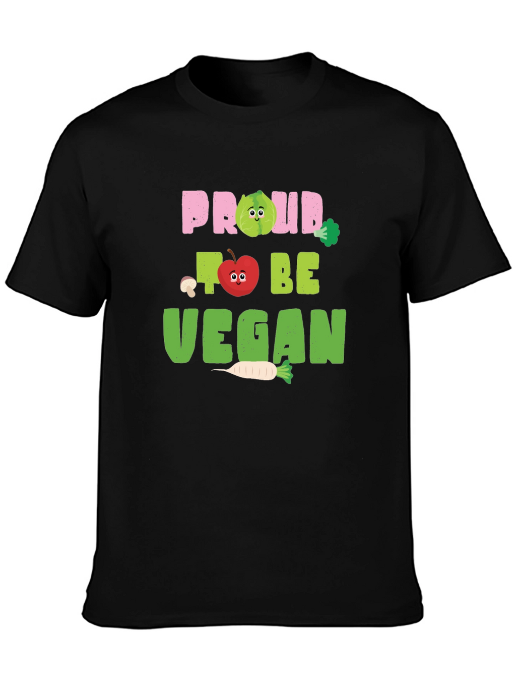 Proud To Be Vegan Graphic T-Shirt