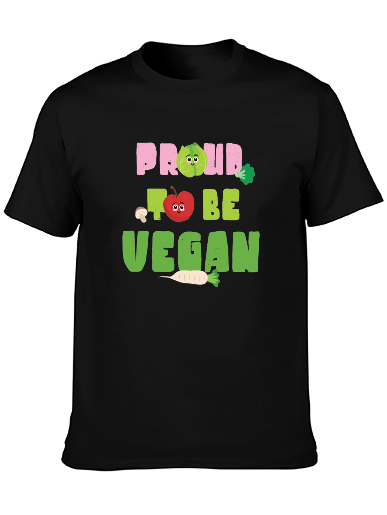 Proud To Be Vegan Graphic T-Shirt