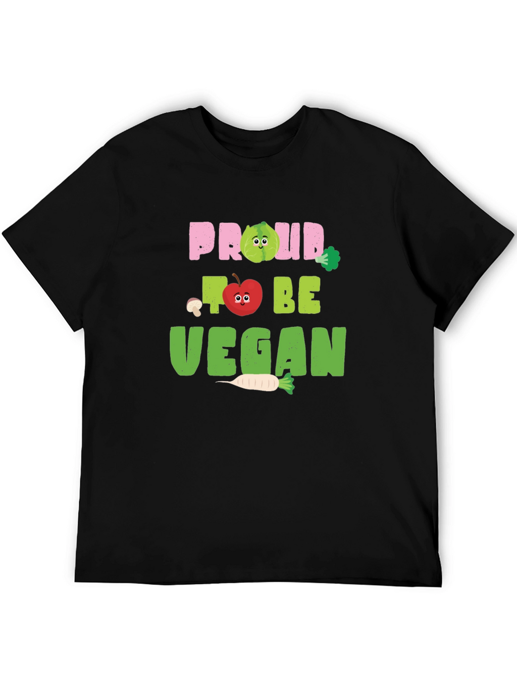 Proud To Be Vegan Graphic T-Shirt