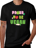 Proud To Be Vegan Graphic T-Shirt