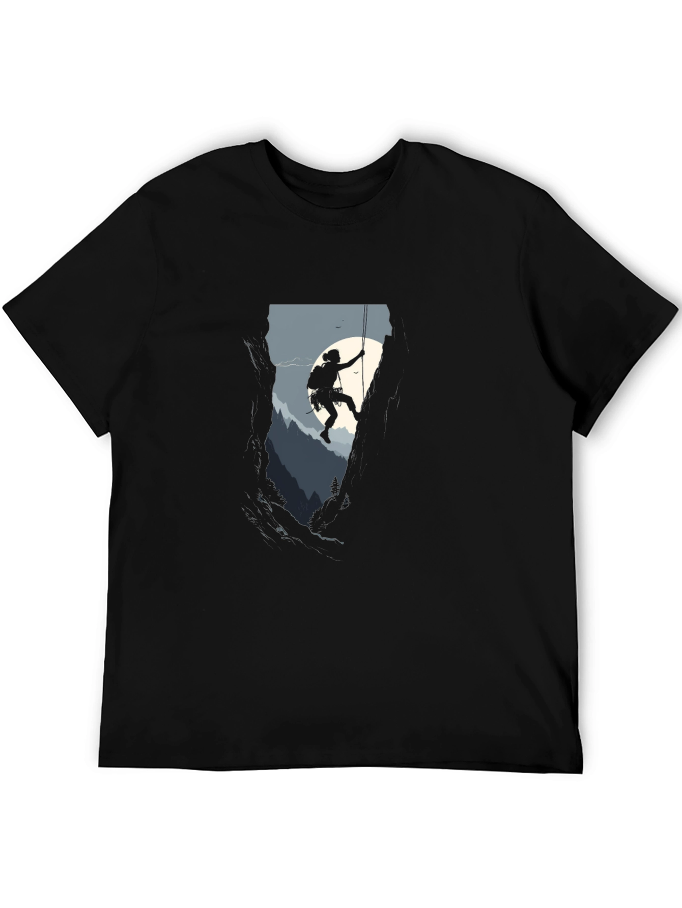 Climbing Silhouette Graphic Tee - Adventure Ready