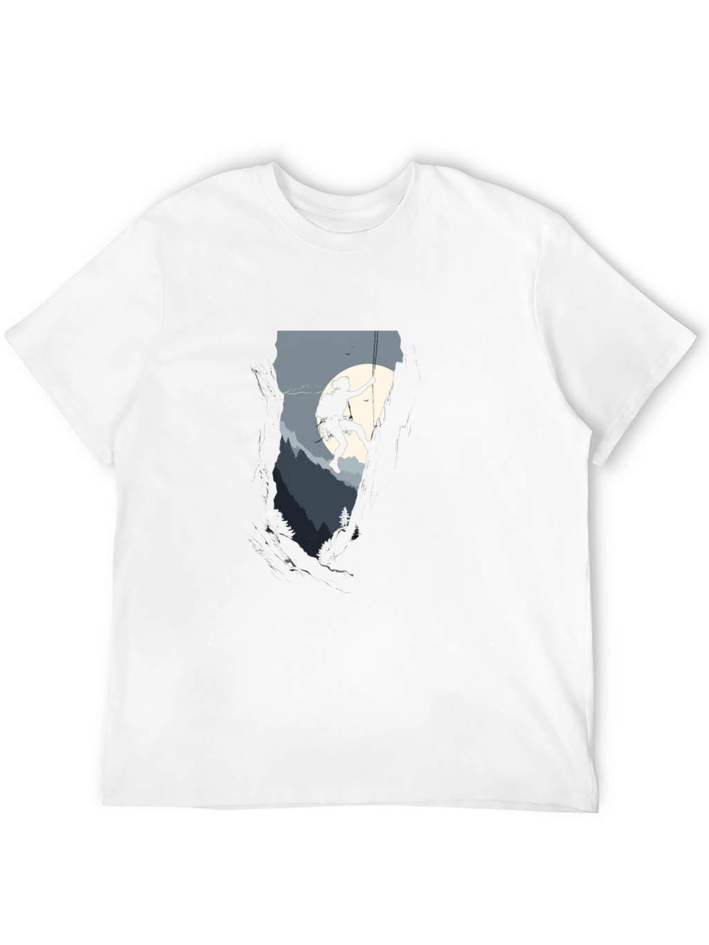 Climbing Silhouette Graphic Tee - Adventure Ready