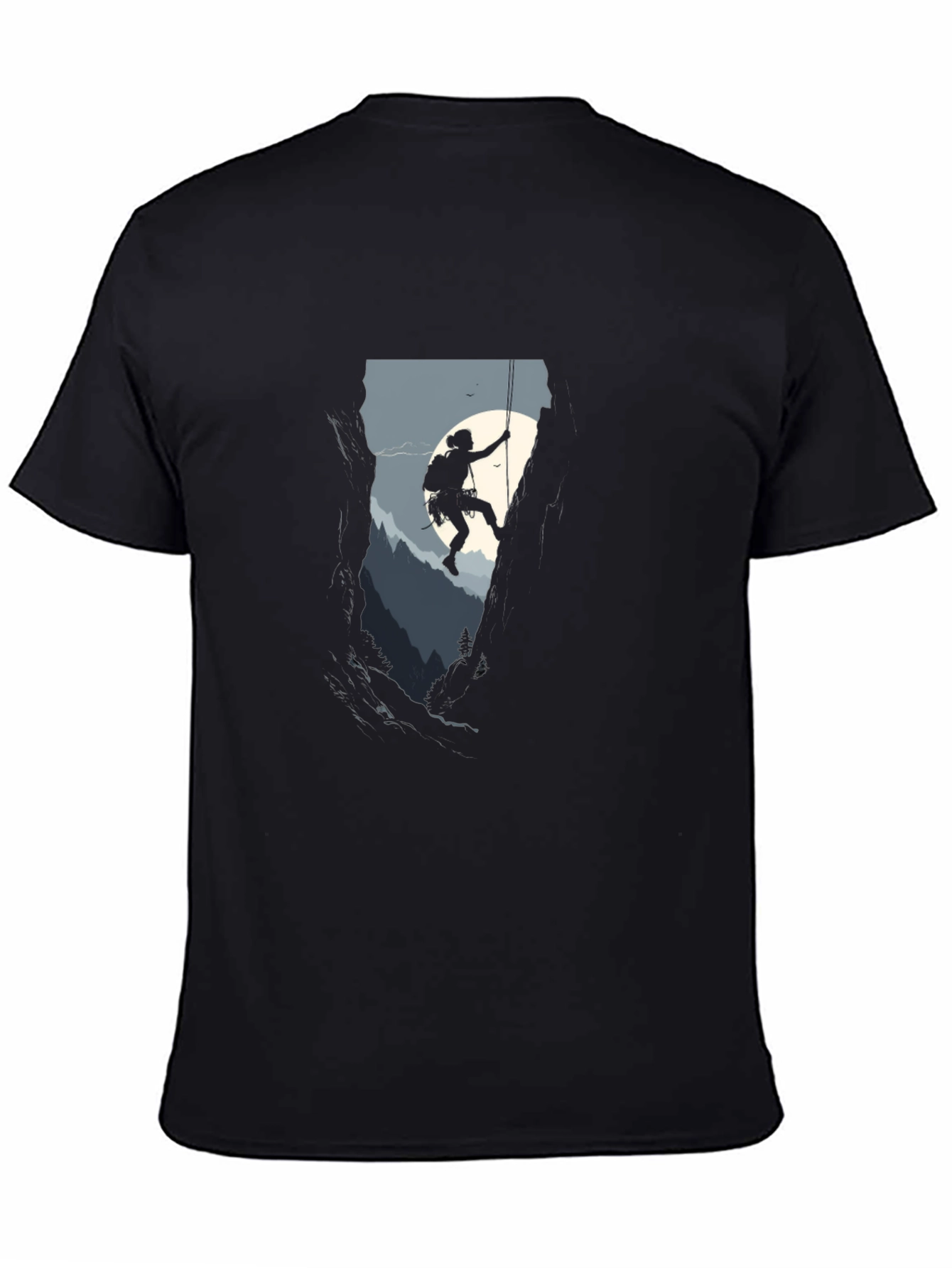 Climbing Silhouette Graphic Tee - Adventure Ready