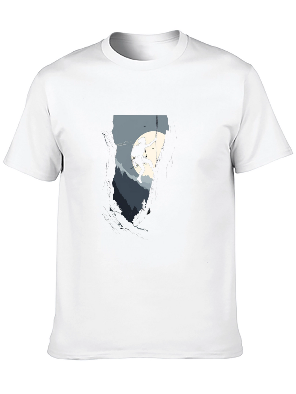 Climbing Silhouette Graphic Tee - Adventure Ready