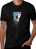 Climbing Silhouette Graphic Tee - Adventure Ready