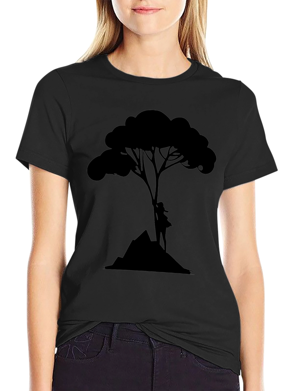 Silhouette Tree Graphic Tee