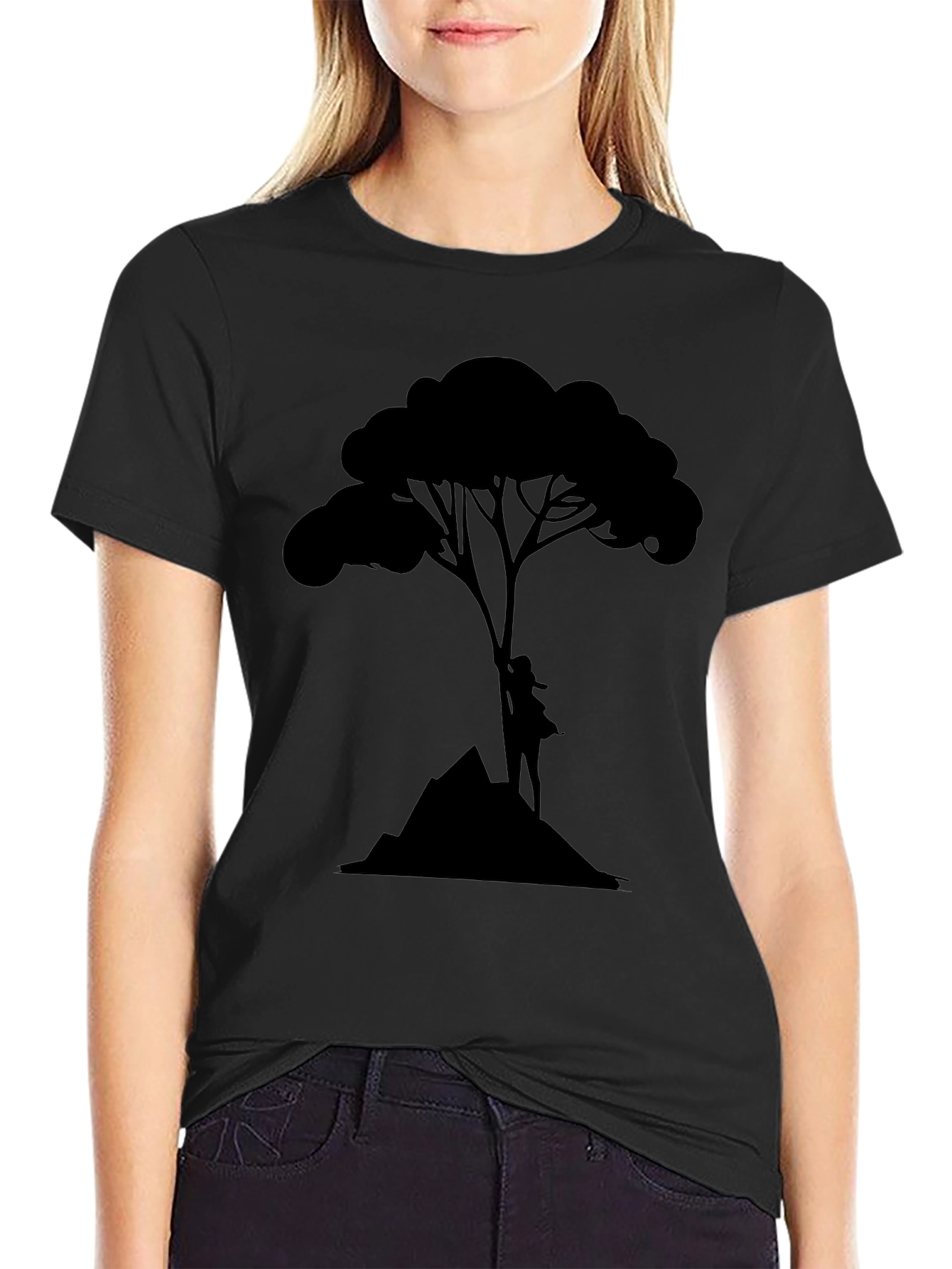 Silhouette Tree Graphic Tee