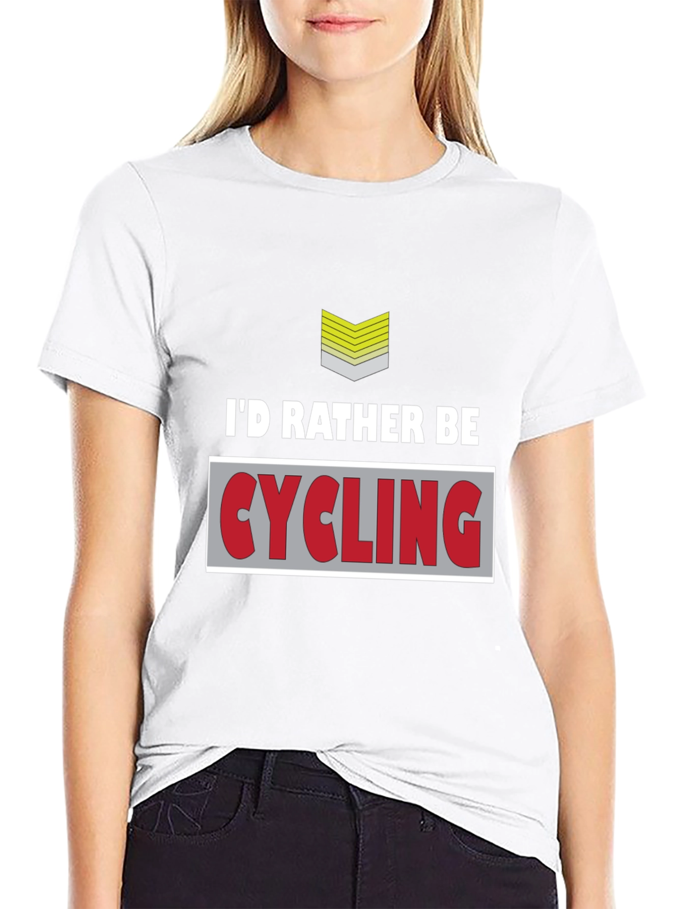 Id Rather Be Cycling T-Shirt