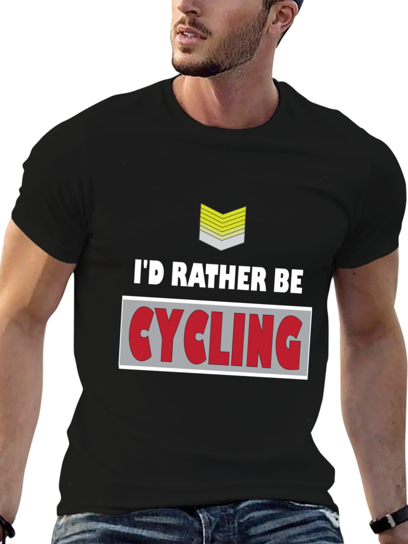 Id Rather Be Cycling T-Shirt