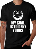 Soccer Goal T-Shirt - Deny Yours