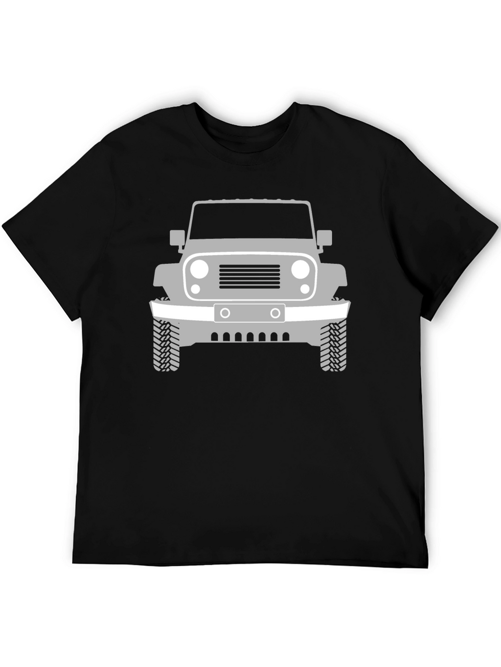 Jeep Graphic Tee - Black Cotton Blend