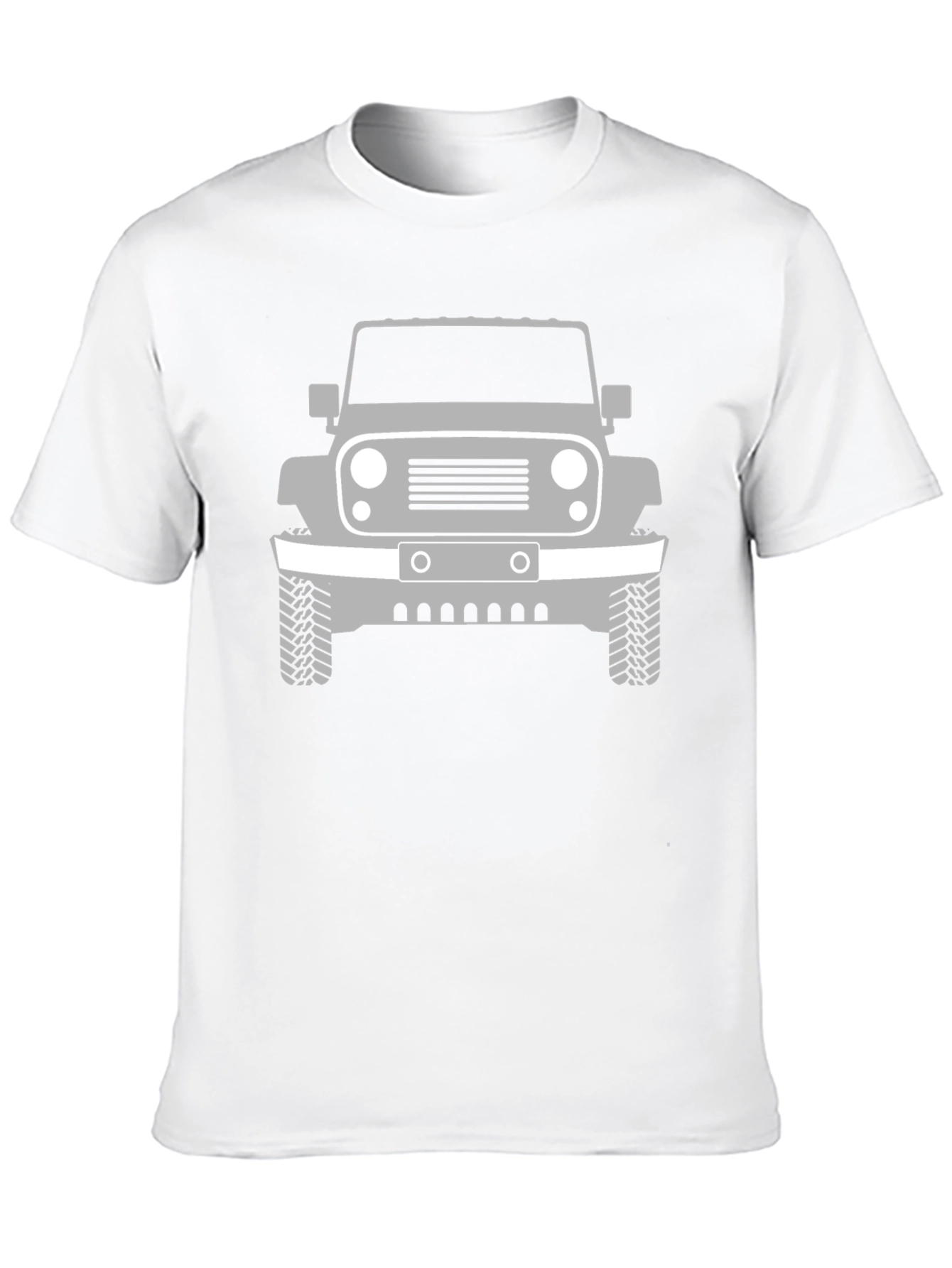 Jeep Graphic Tee - Black Cotton Blend