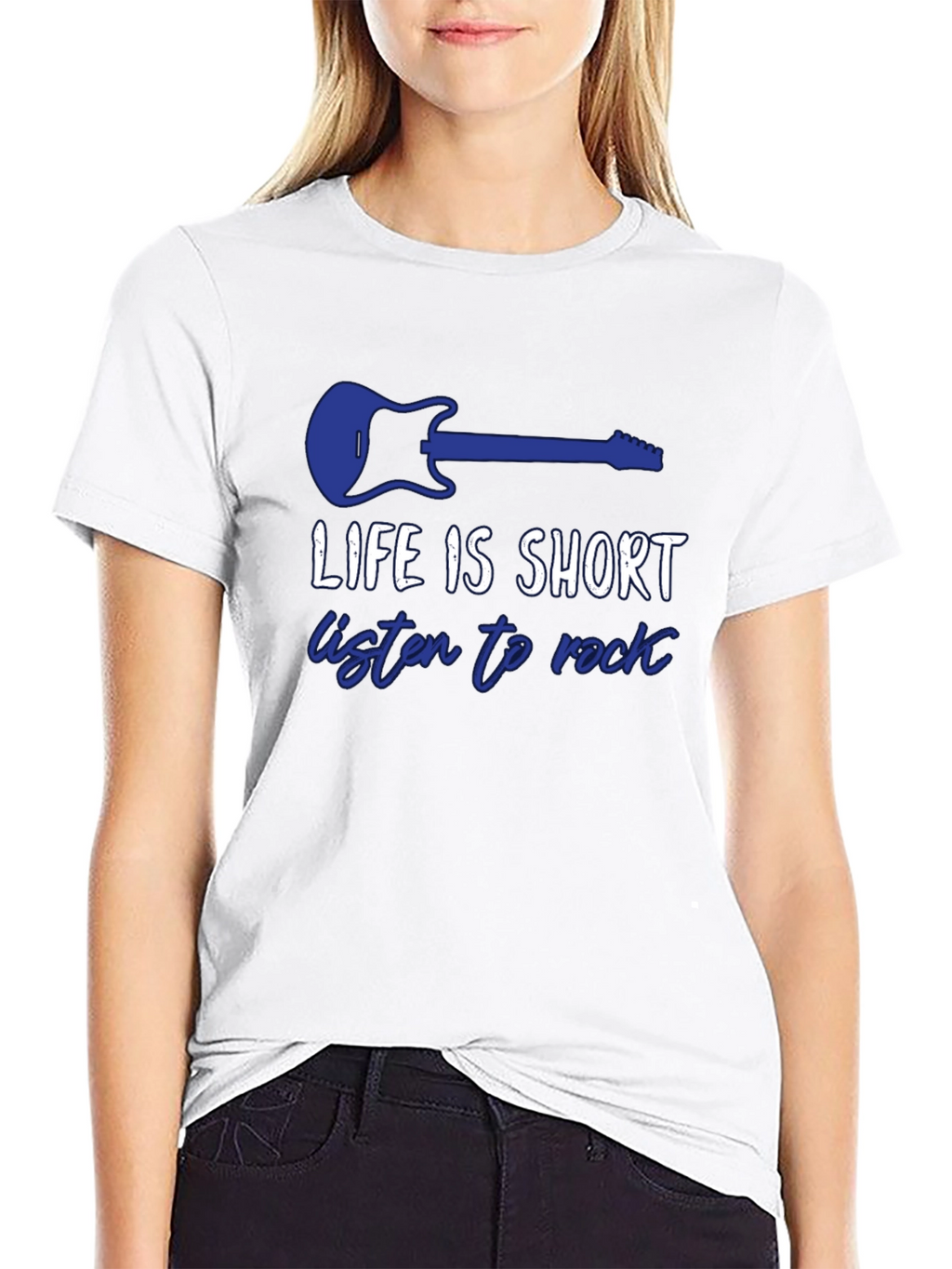 Life Is Short Rock Music T-Shirt
