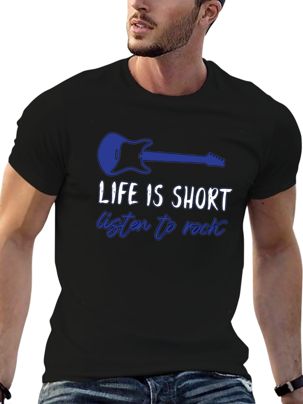 Life Is Short Rock Music T-Shirt