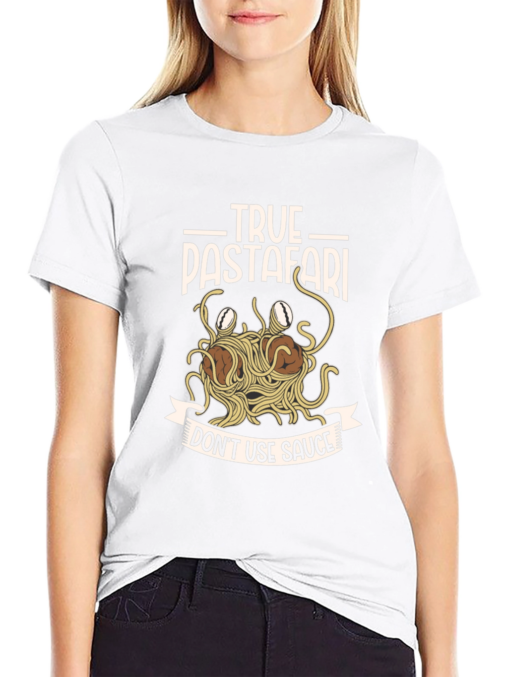 True Pastafari T-Shirt - Flying Spaghetti Monster Tee