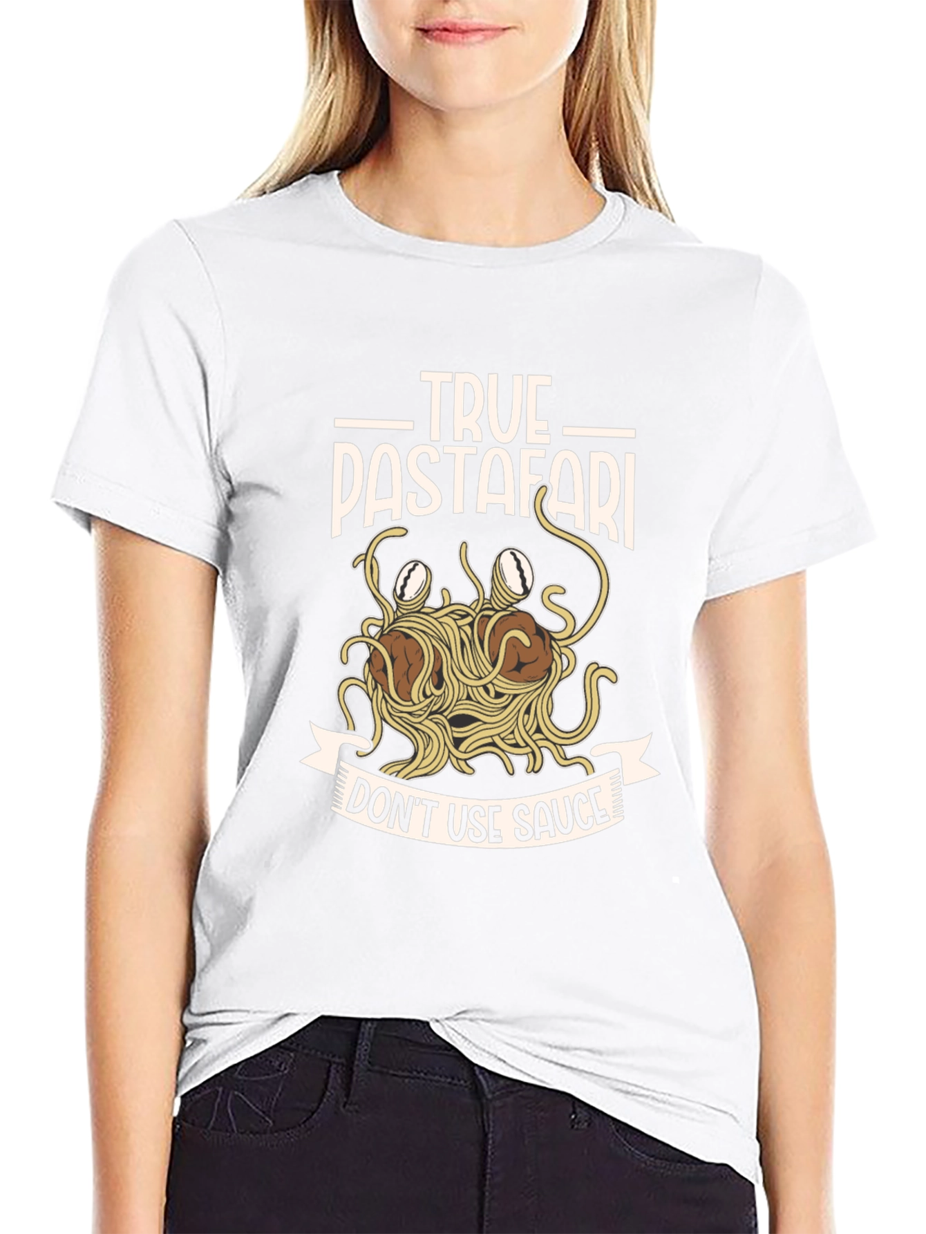 True Pastafari T-Shirt - Flying Spaghetti Monster Tee