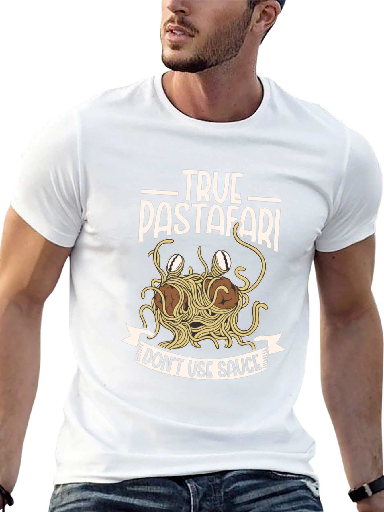 True Pastafari T-Shirt - Flying Spaghetti Monster Tee