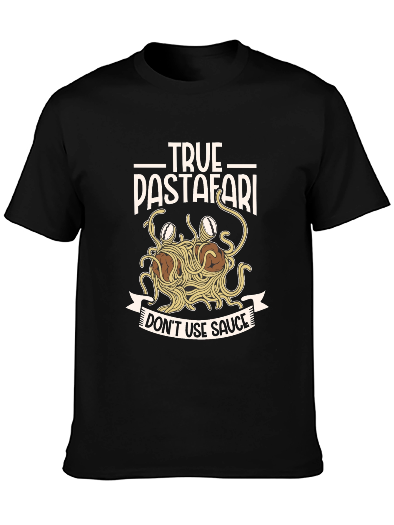 True Pastafari T-Shirt - Flying Spaghetti Monster Tee
