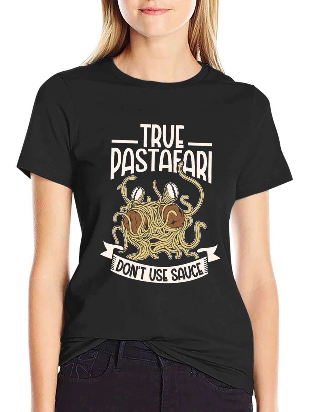 True Pastafari T-Shirt - Flying Spaghetti Monster Tee