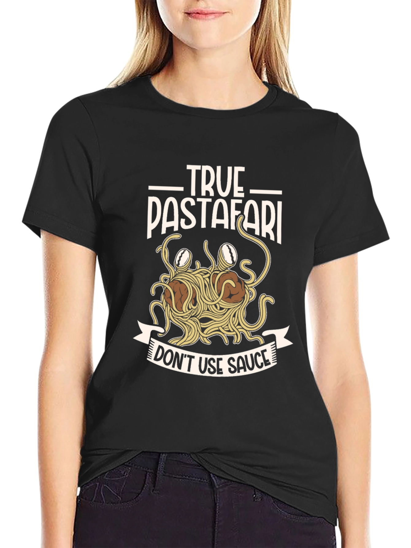 True Pastafari T-Shirt - Flying Spaghetti Monster Tee