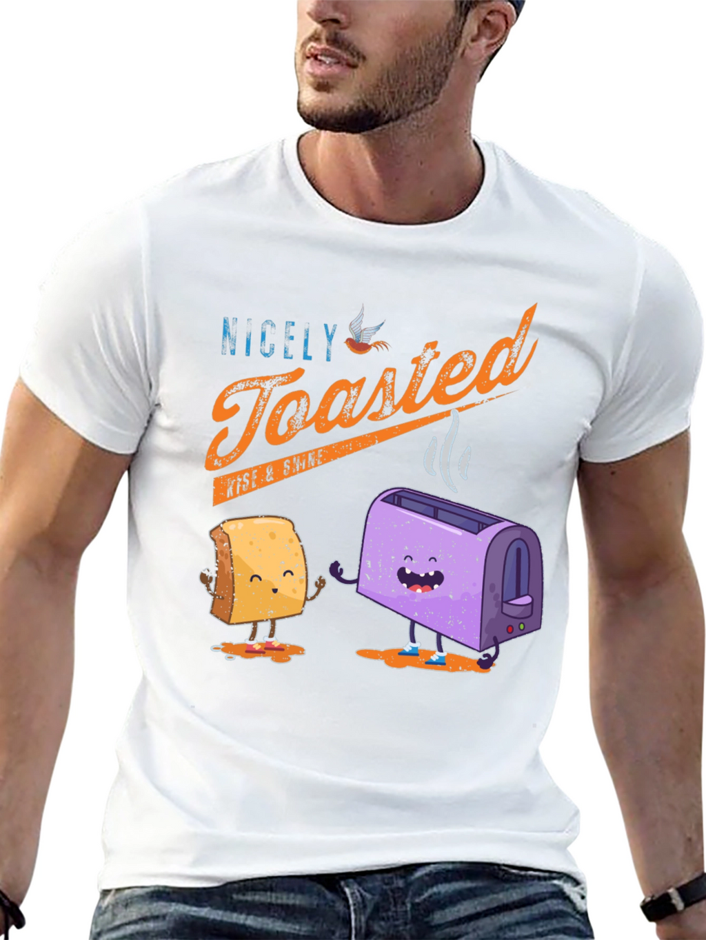 Nicely Toasted Graphic T-Shirt