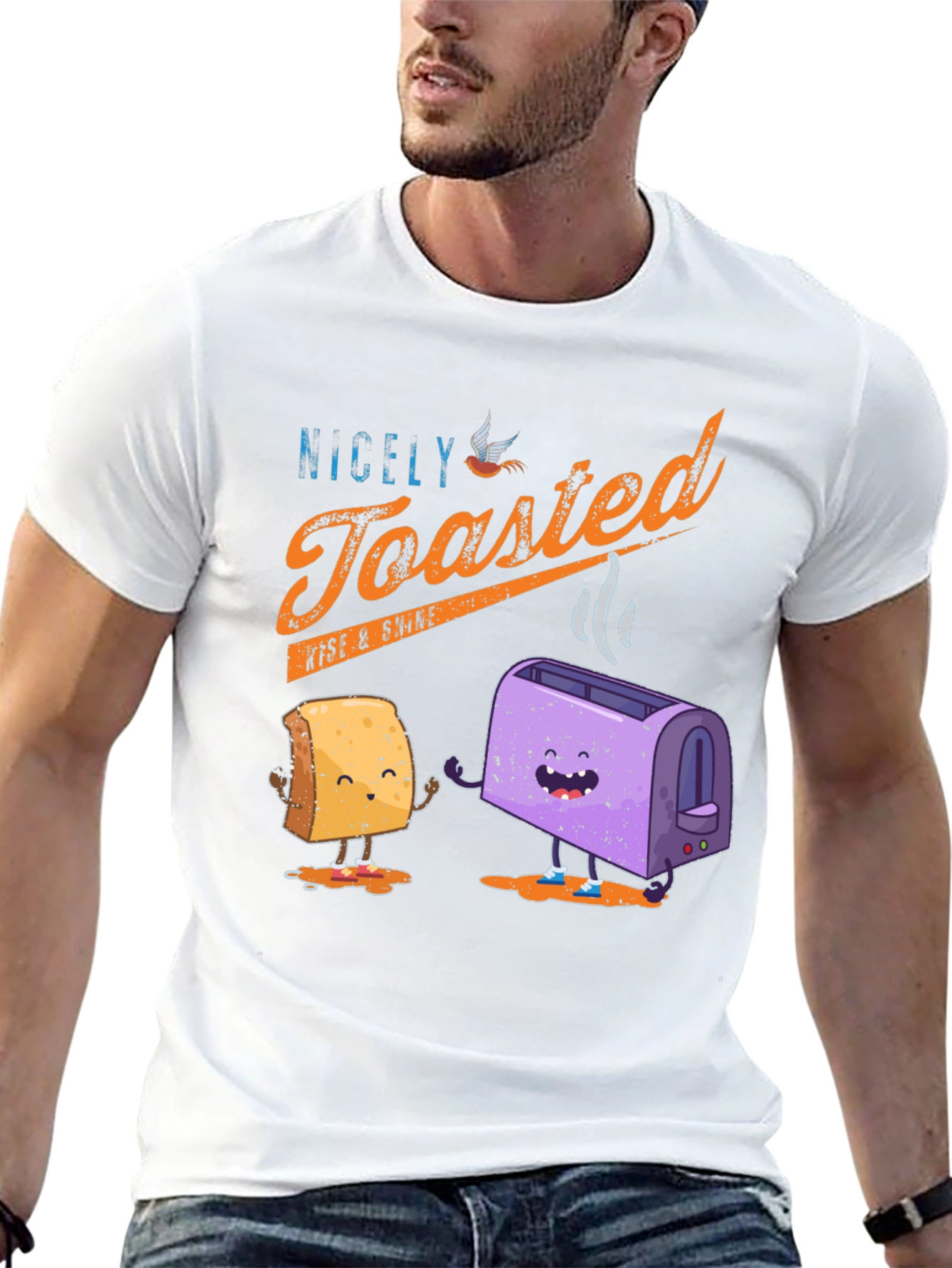 Nicely Toasted Graphic T-Shirt