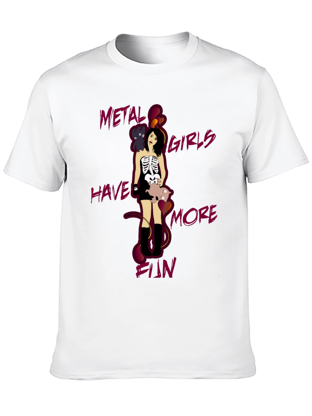 Metal Girls Have More Fun Graphic Tee
