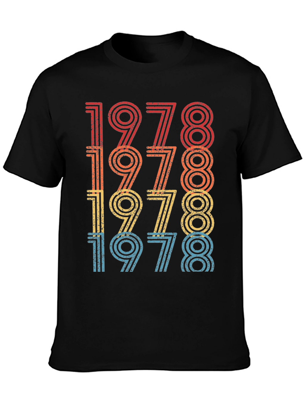 Retro 1978 Birthday Graphic Tee