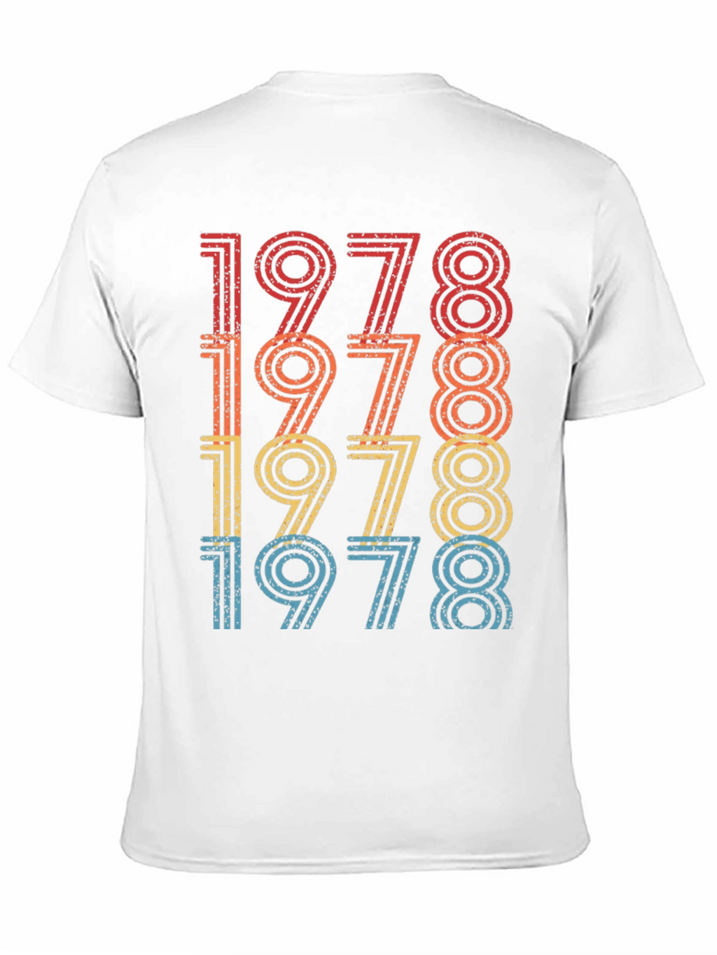Retro 1978 Birthday Graphic Tee