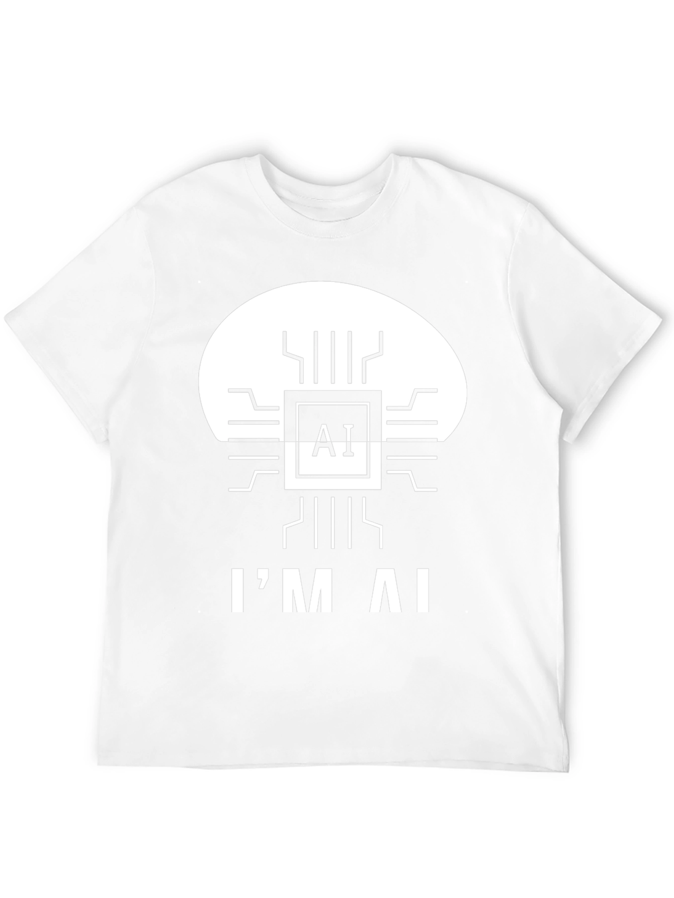 Im AI T-Shirt - Black Graphic Tee