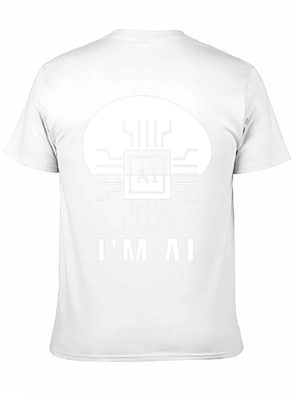 Im AI T-Shirt - Black Graphic Tee
