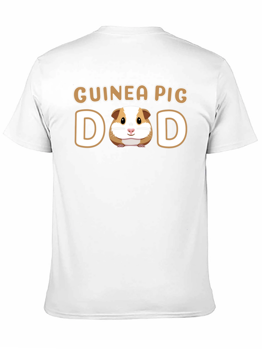 Guinea Pig Dad T-Shirt Cute Pet Lover Tee
