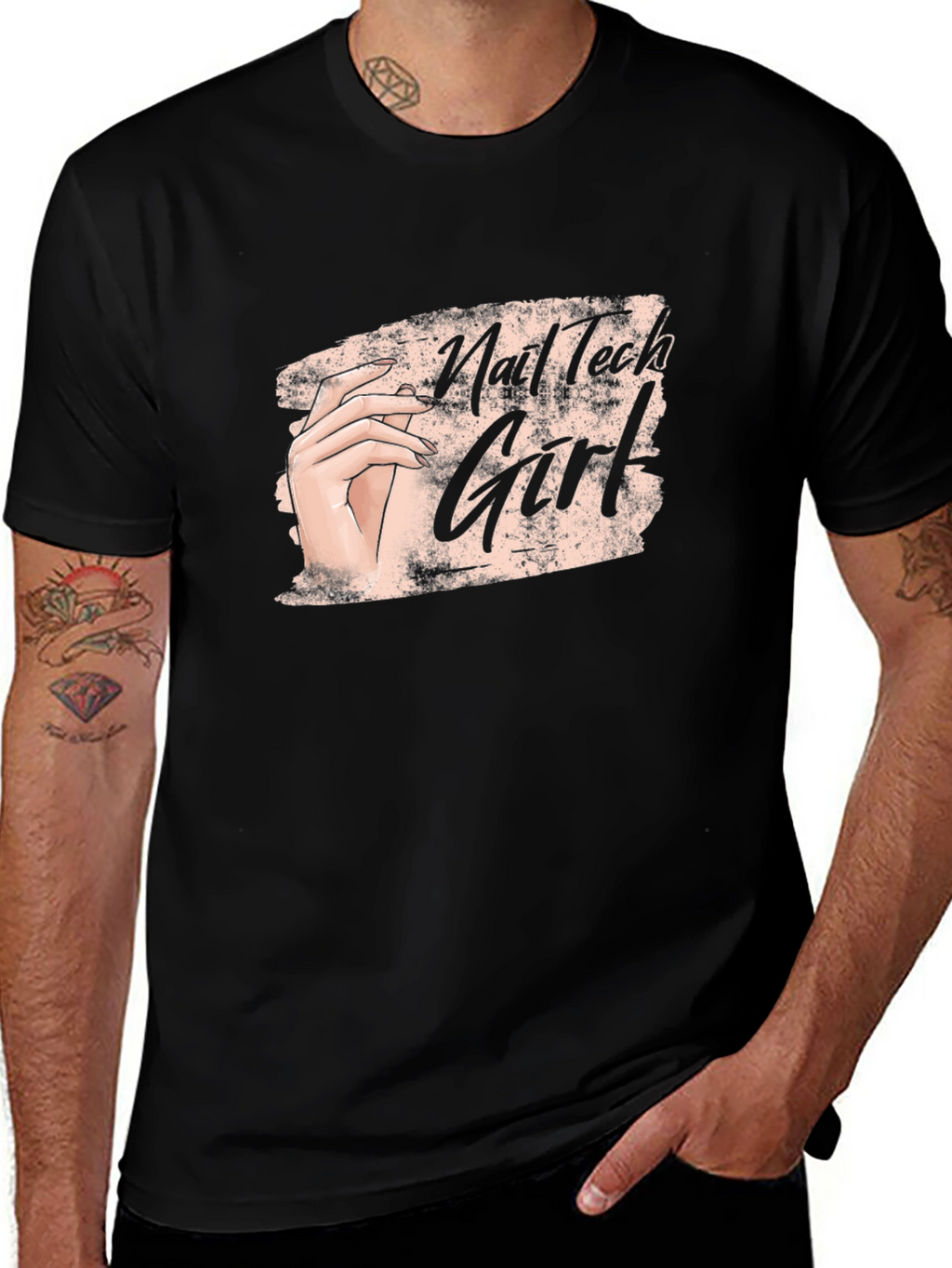 Nail Tech Girl T-Shirt - Stylish & Comfortable