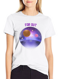 Far Out Space Graphic Tee - Black