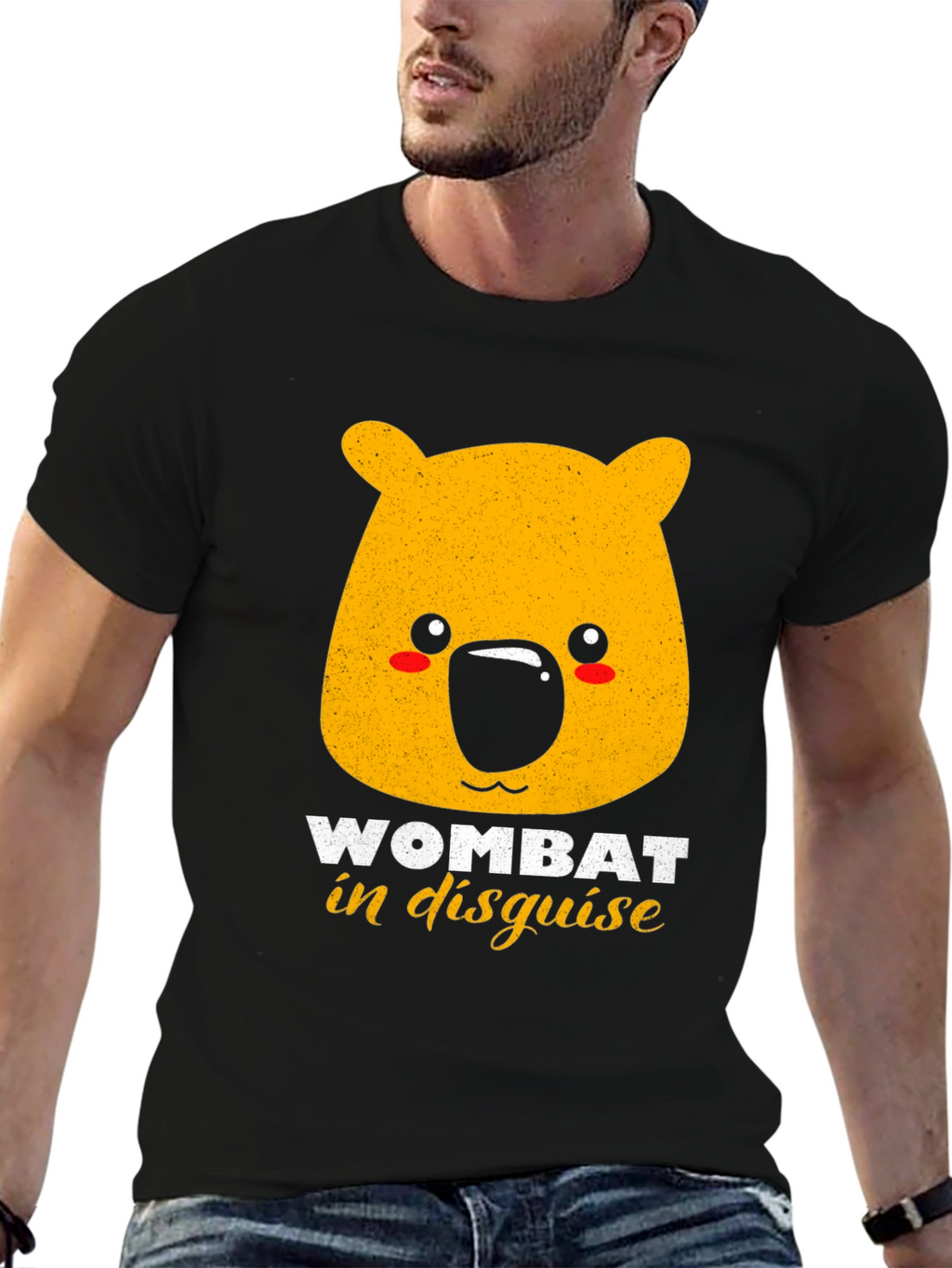 Wombat in Disguise Graphic T-Shirt