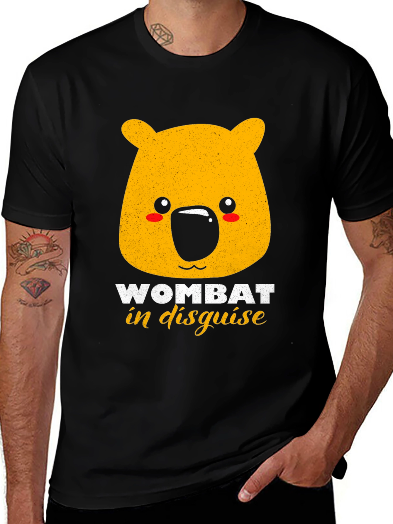 Wombat in Disguise Graphic T-Shirt