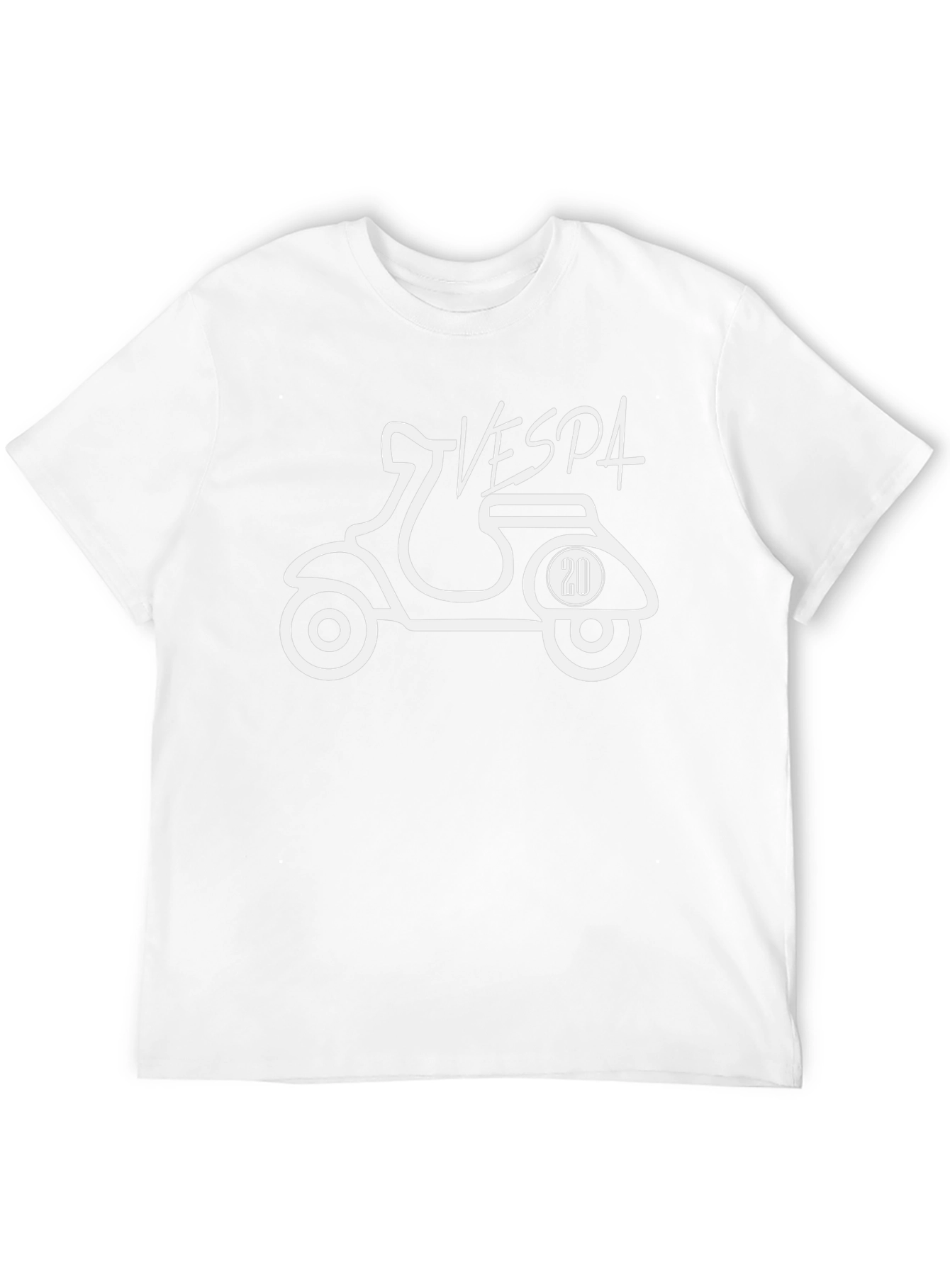 Vespa 20 T-Shirt - Classic Scooter Design
