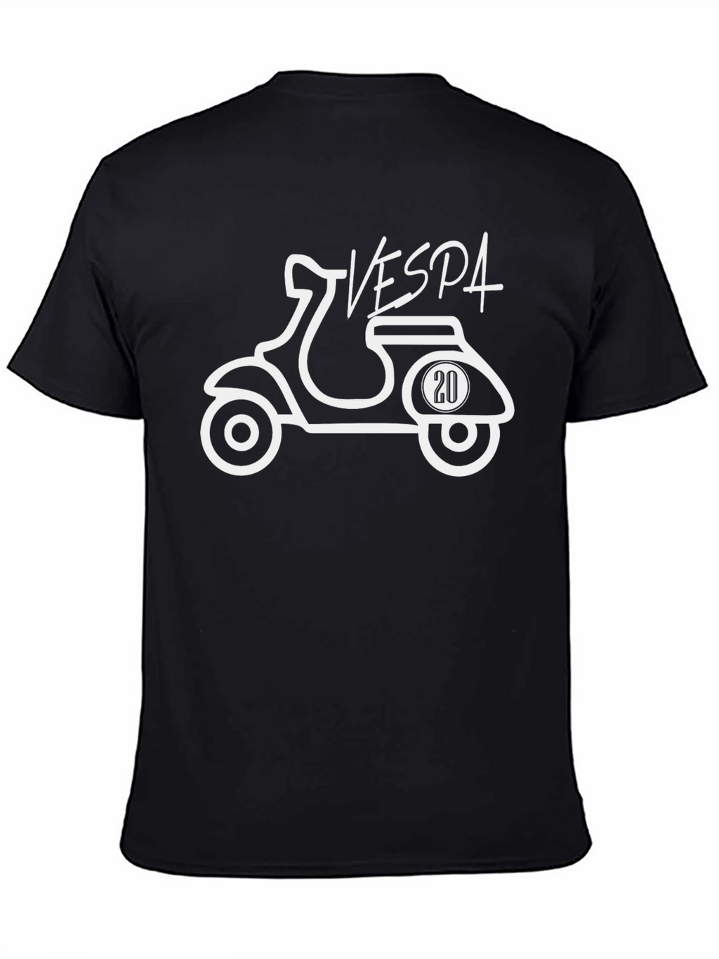 Vespa 20 T-Shirt - Classic Scooter Design